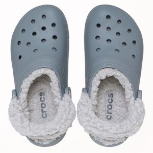 CROCS Warm & Cozy!! Classic Fleece Lined Clogs 6 Women NWT